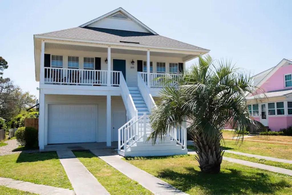 Beach Bum Bungalow Carolina Beach Extérieur photo